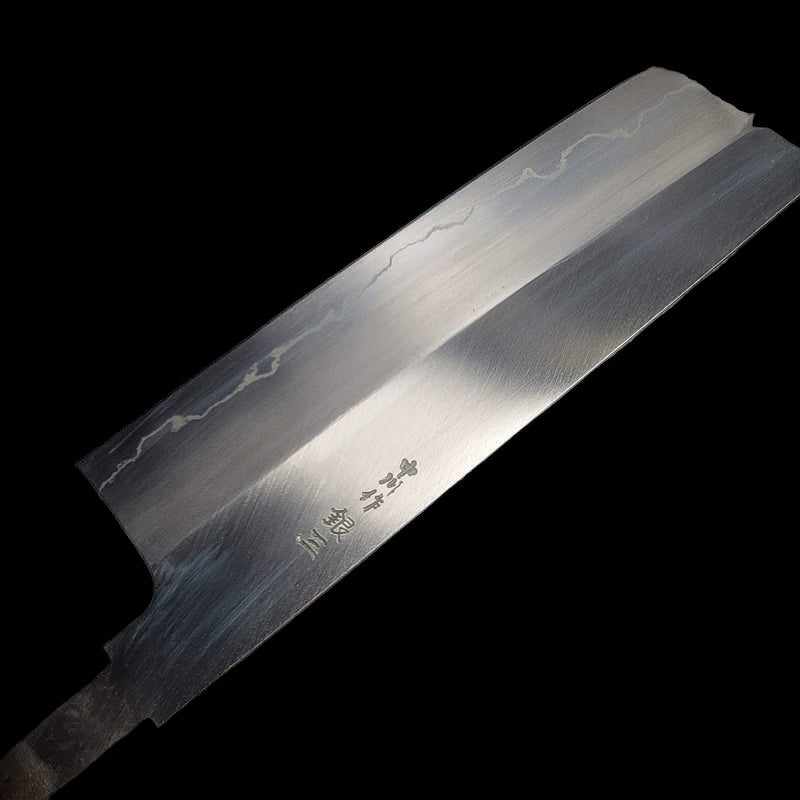 Nakagawa Hamono Silver #3 Kasumi / Migaki 165mm Nakiri with No Handle - Tokushu Knife