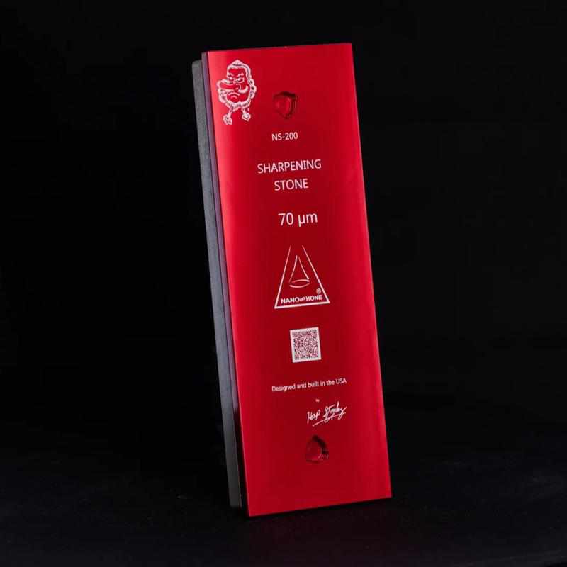NANOHONE® 200 GRIT SUPER BITE Premium Splash and Go Stones by Hap Stanley - Tokushu Knife