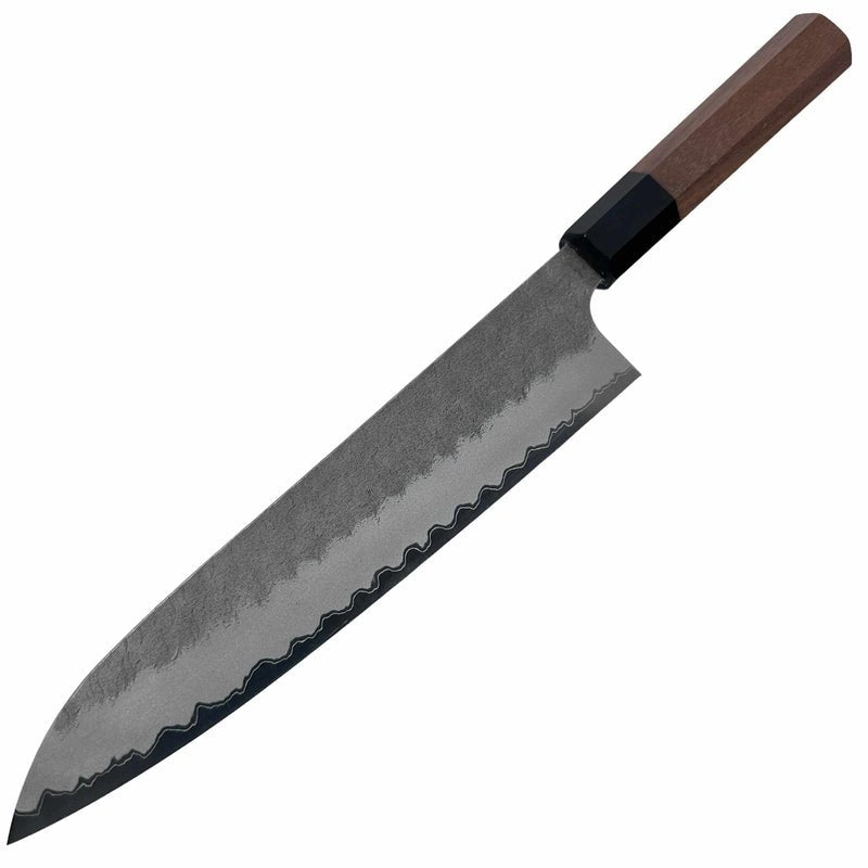 Nigara Aogami Super Migaki Tsuchime 240mm Gyuto - Tokushu Knife