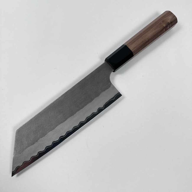 Nigara AS Migaki Tsuchime 180mm Kiritsuke Nakiri - Tokushu Knife