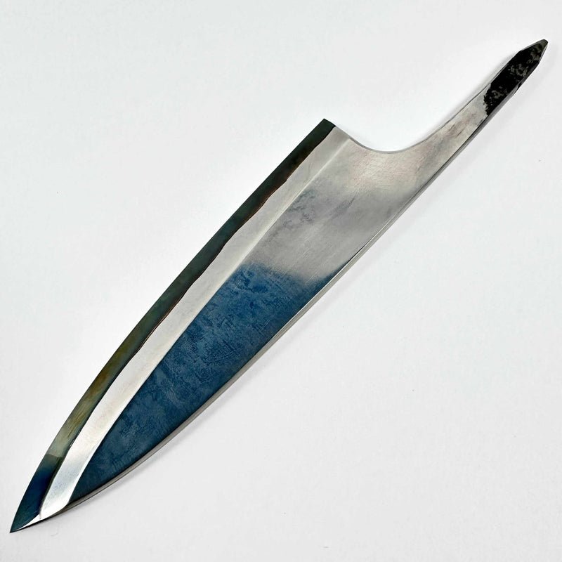 NIGARA HAMONO Blue #2 Aozome Kasumi 180mm Deba No Handle - Tokushu Knife
