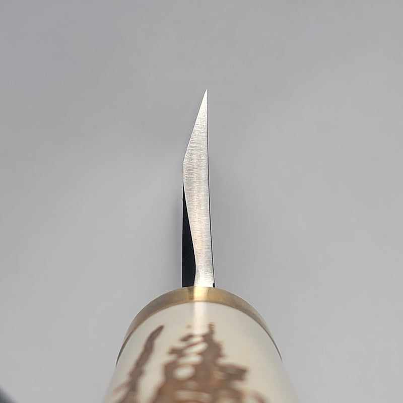 Saji Ginsan 150mm Deba Deer Horn Handle Tokushu Knife.