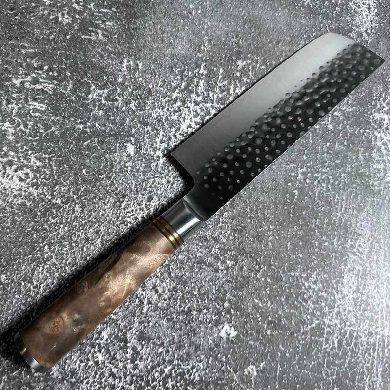 Saji Quince handle 175mm nakiri - Tokushu Knife