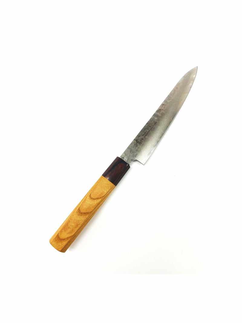 Sakai Takayuki 33-Layer VG10 Damascus Hammered WA Japanese Chef's Petty Knife(Utility) 150mm
Sakai Takayuki Tokushu Knife.