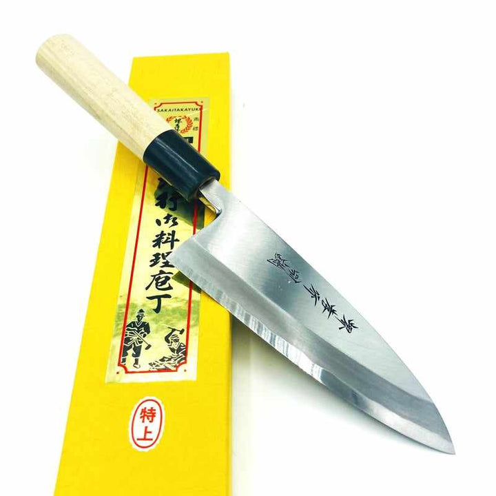 Sakai Takayuki Tokujou "Special" 150mm Deba Tokushu Knife.