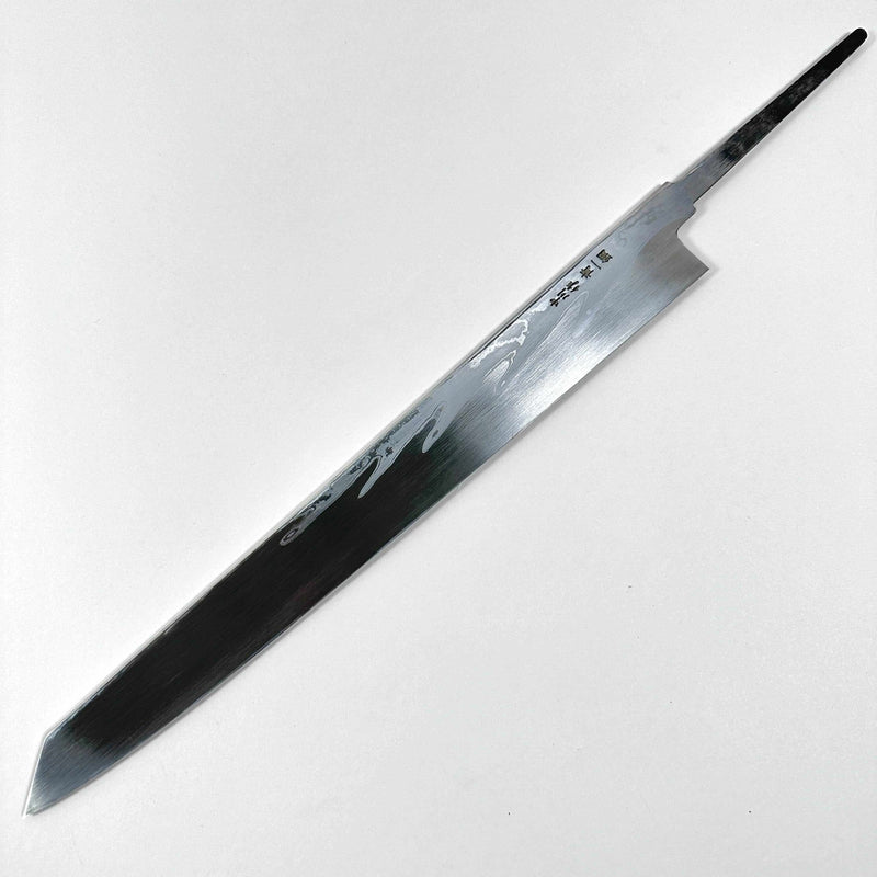 SATOSHI NAKAGAWA Damascus Blue #1 Kiritsuke Yanagiba 330mm (no handle) - Tokushu Knife