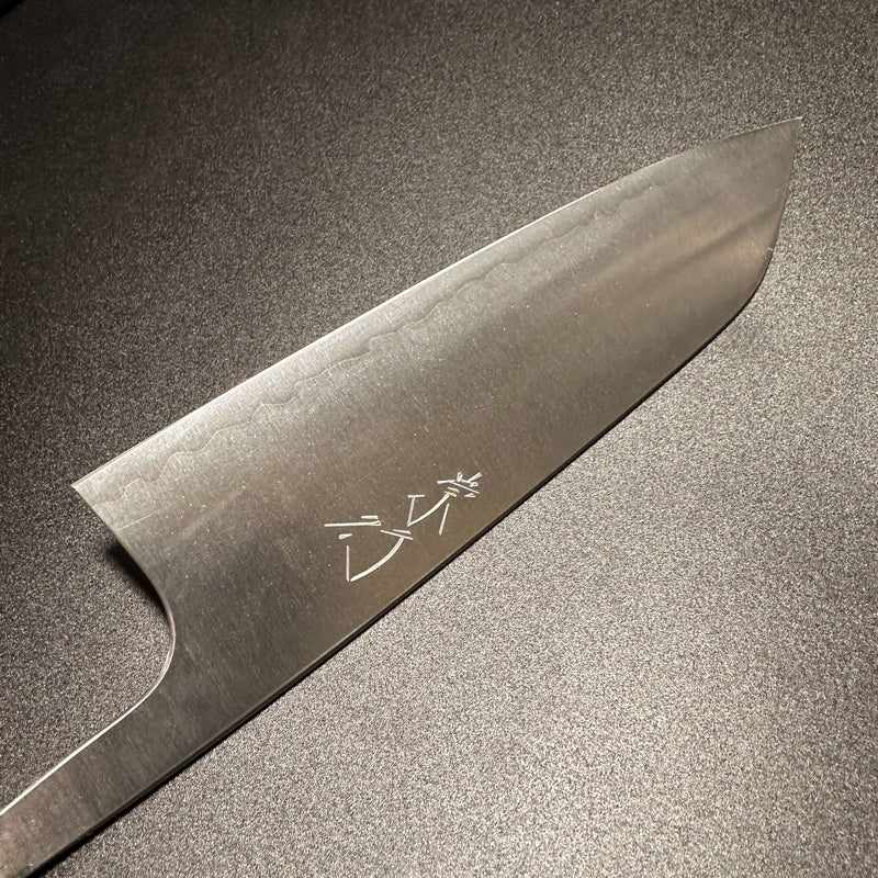 Shibata Aogami super Migaki 170mm Santoku No Handle - Tokushu Knife