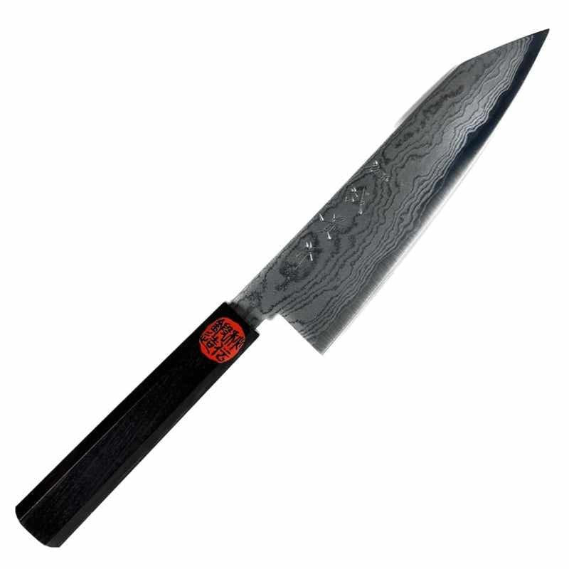 Shigeki Tanaka Aogami #2 Damascus Kiritsuke Gyuto 180mm - Tokushu Knife