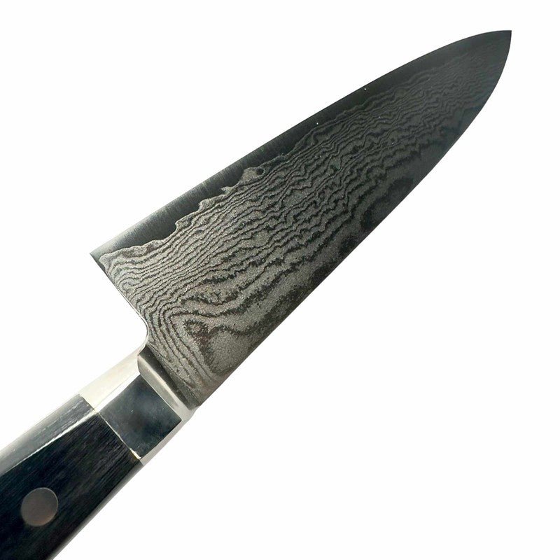 Shigeki Tanaka Aurora VG-10 Damascus Gyuto 180mm Western Handle - Tokushu Knife
