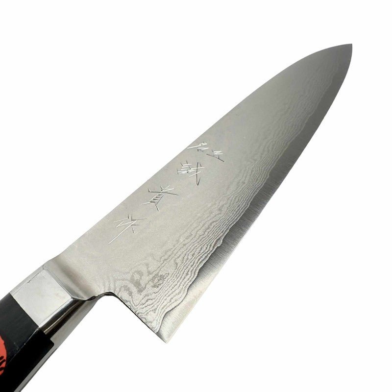 Shigeki Tanaka Aurora VG-10 Damascus Gyuto 180mm Western Handle - Tokushu Knife