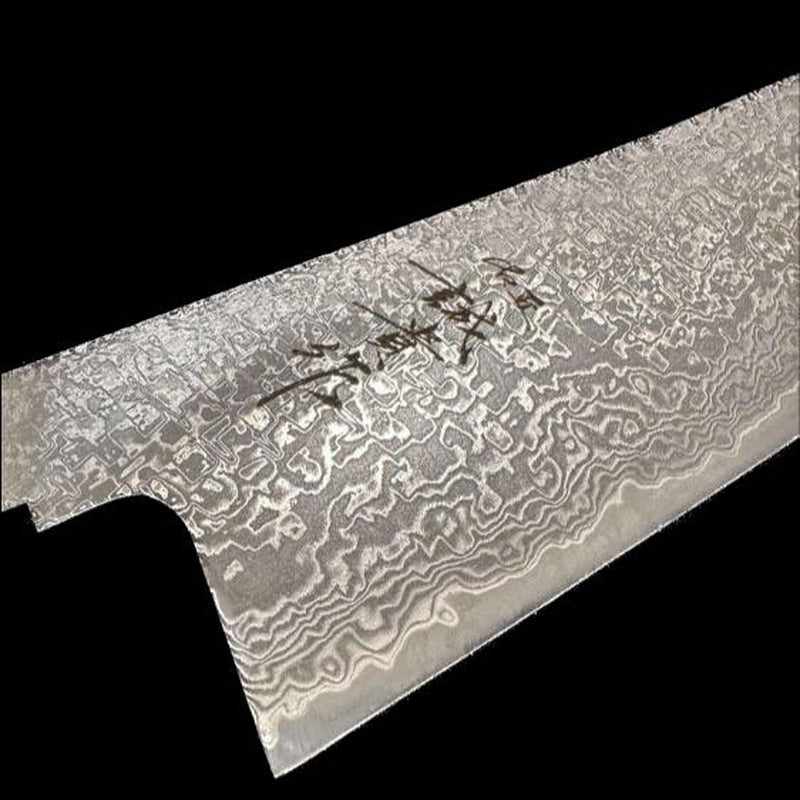 Shigeki Tanaka SG2 Damascus 165mm Nakiri (No Handle) - Tokushu Knife