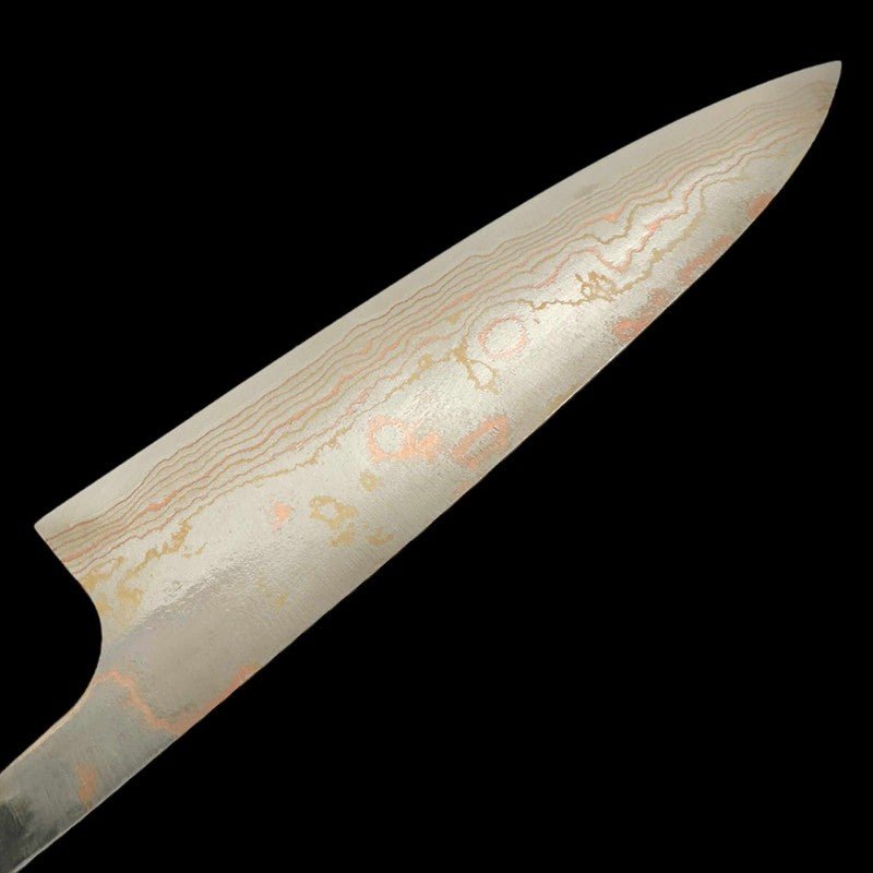 Takeshi Saji Aogami #2 Rainbow 180mm Gyuto Blade Only - Tokushu Knife