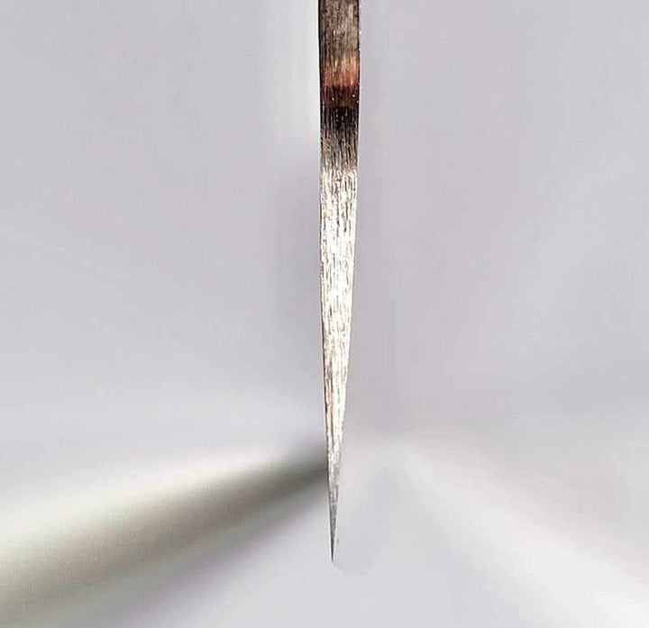 Takeshi Saji Aogami #2 Rainbow Damascus 210mm Gyuto  No Handle Tokushu Knife.