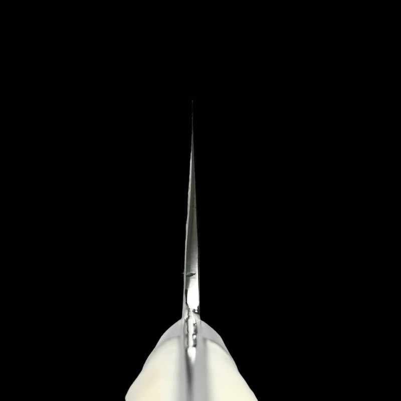 Takeshi Saji SG2 Diamond 180mm Gyuto with Cow Horn Handle - Tokushu Knife