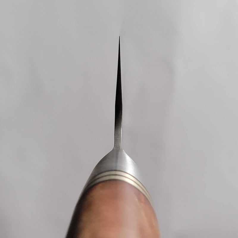 Takeshi Saji SG2 Tsuchime 210mm Gyuto with Chinese Quince Wood Handle Tokushu Knife.