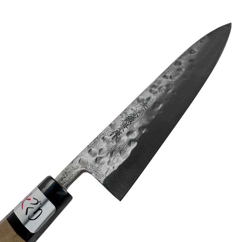 Teruyasu Fujiwara Maboroshi Stainless Clad White #1 150mm Petty with Octogonal Wa Handle Tokushu Knife.