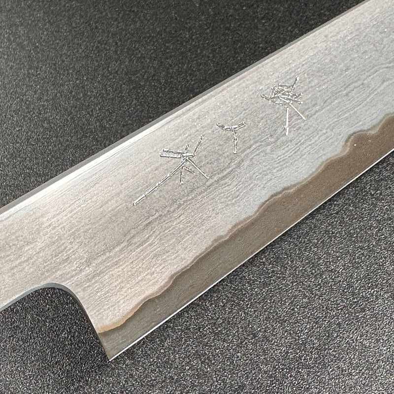 Tetsujin Hamono Blue #2 Metal Flow 240mm Sujihiki Blade Only - Tokushu Knife