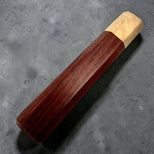 Tokushu Custom Rosewood Handle with Blonde Ferrule | Tokushu Knife