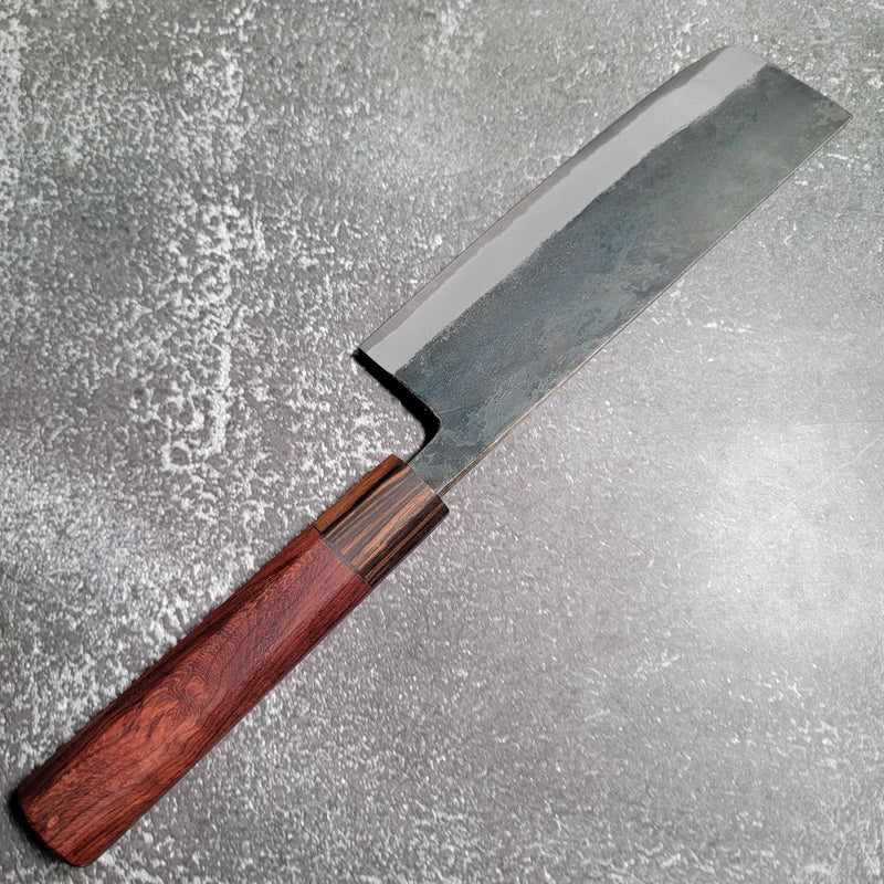 Tokushu Knife 165mm Nakiri  White #2 Kurochi Rosewood wa handle Tokushu Knife.