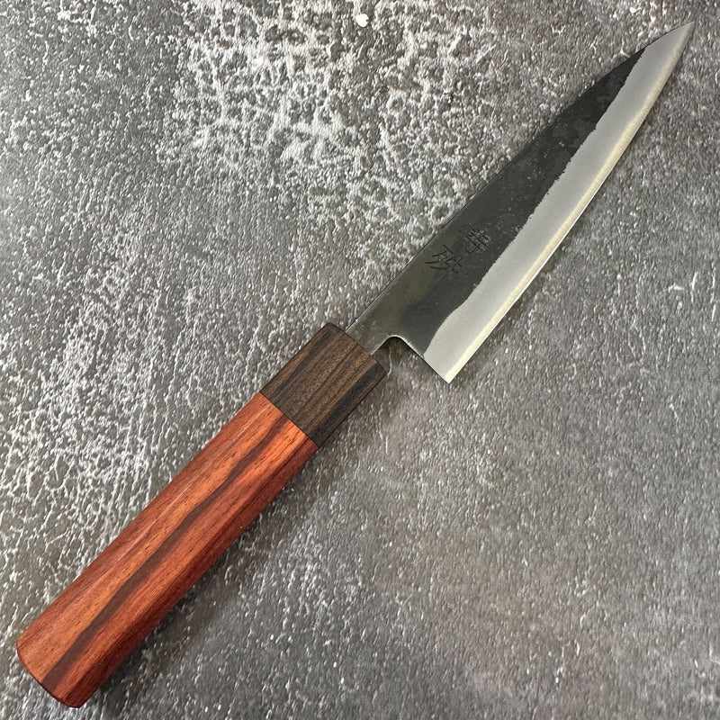 Tokushu Knife Rosewood Series White #2 Kurouchi 135mm Japanese Petty Knife Tokushu Knife.