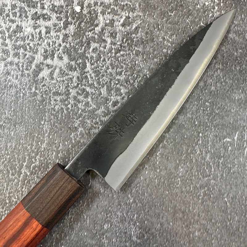 Tokushu Knife Rosewood Series White #2 Kurouchi 135mm Japanese Petty Knife Tokushu Knife.