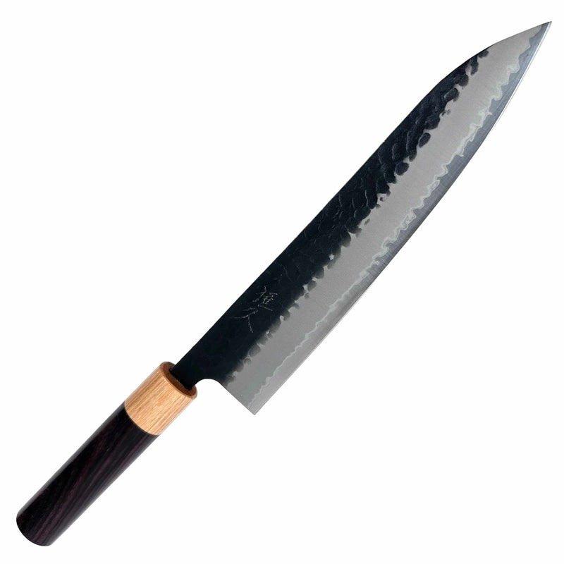 Tsunehisa Aogami Super Kurouchi Tsuchime Gyuto 210mm Tokushu Knife.