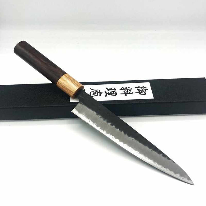 Tsunehisa Aogami Super Kurouchi Tsuchime Petty 150mm Tokushu Knife.
