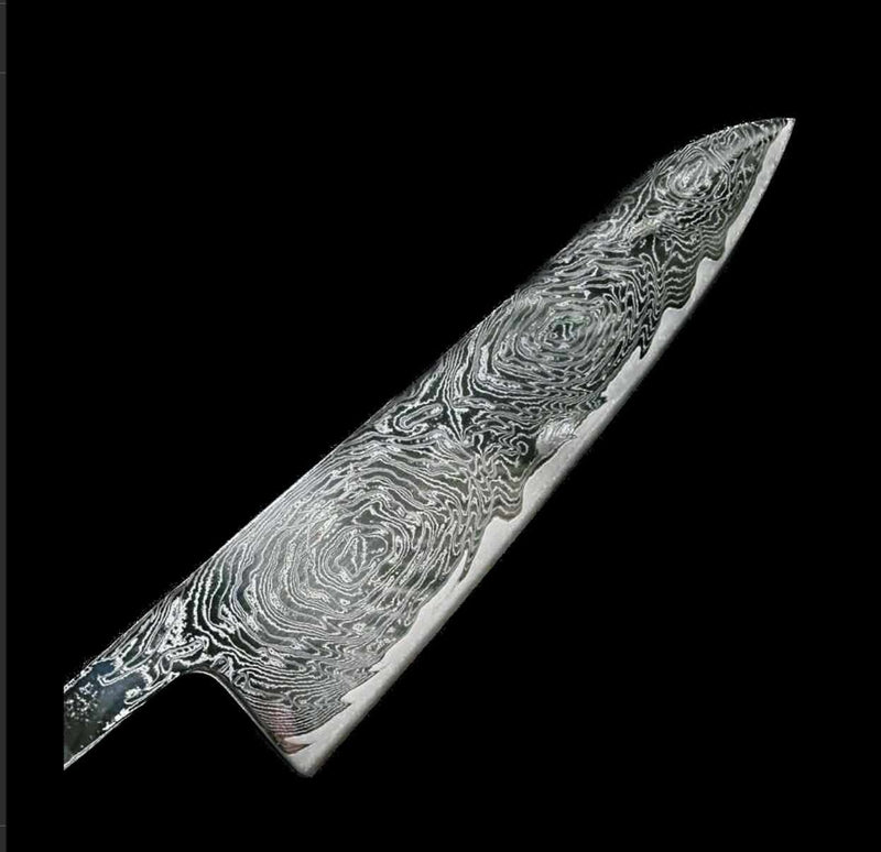 Tsunehisa AUS-10 Nami 240mm Gyuto No Handle - Tokushu Knife