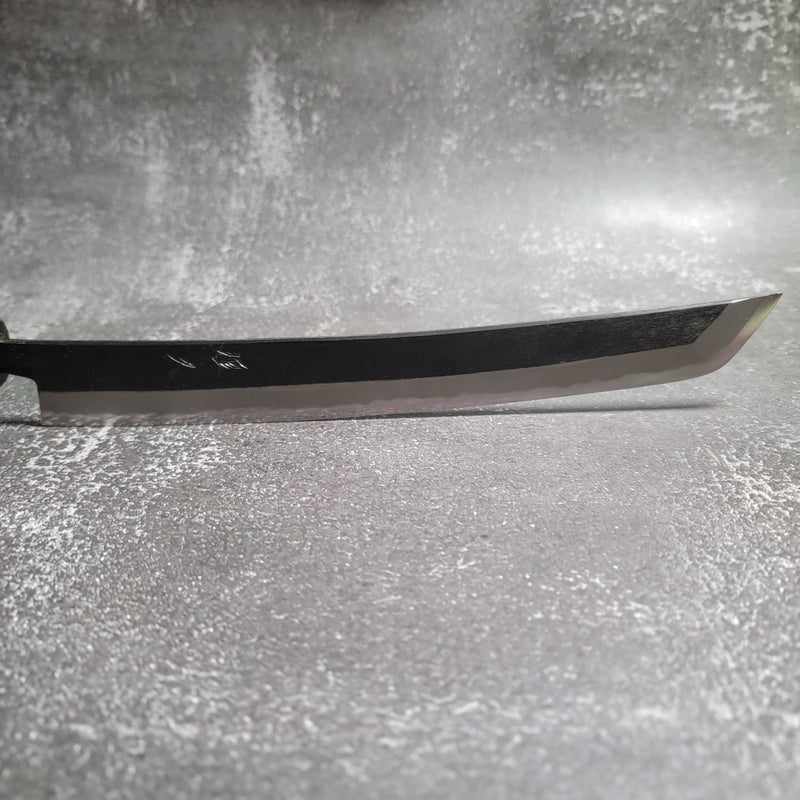 Tsunehisa Blue #2 Kurouchi 270mm Sakimaru / Slicer with Rosewood wa Handle - Tokushu Knife
