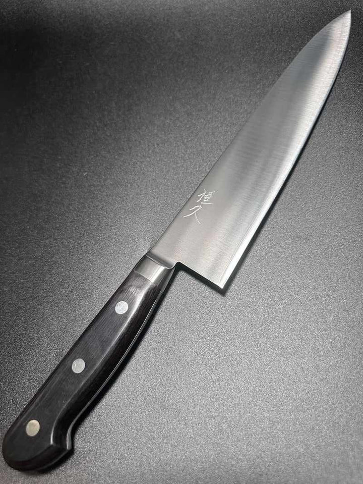 Tsunehisa Blue #2 Migaki 240mm Gyuto Western Handle - Tokushu Knife