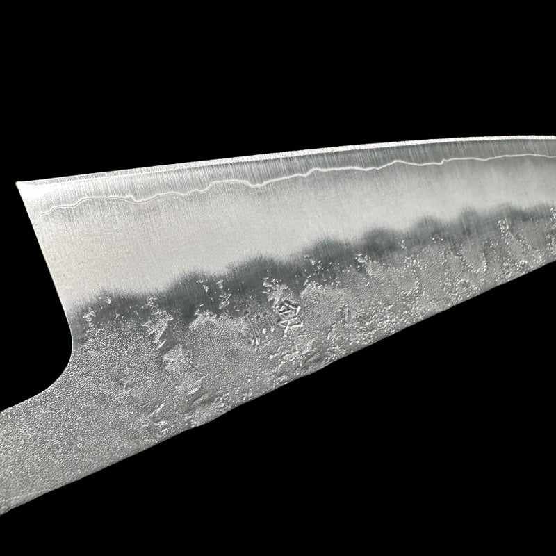 TSUNEHISA GINSAN #3 Nashiji 210mm Gyuto (No Handle) - Tokushu Knife
