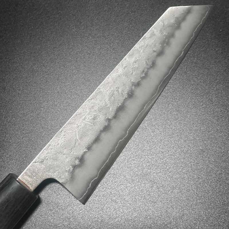 Tsunehisa Ginsan #3 Nashiji 210mm Kiritsuke with Magnolia Circle Handle - Tokushu Knife