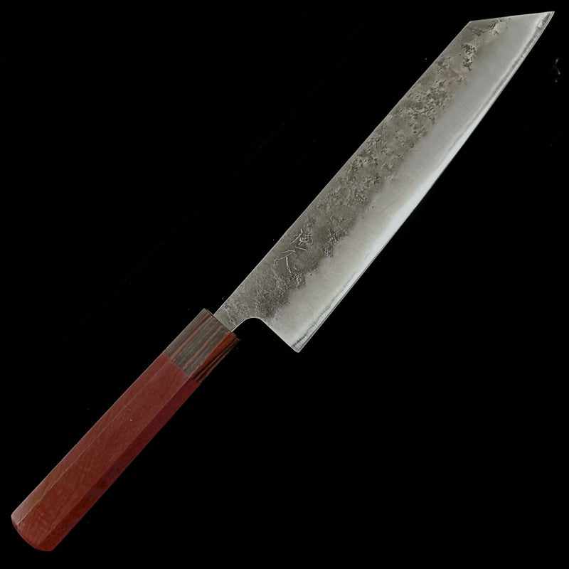 Tsunehisa Ginsan #3 Nashiji 240mm Kiritsuke with Rosewood Wa Handle - Tokushu Knife