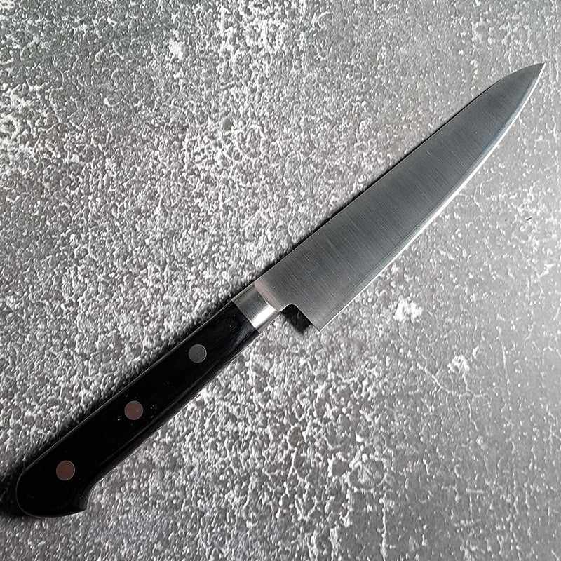 Tsunehisa SRS13 Polished / Western Handle 135mm Petty Tokushu Knife.