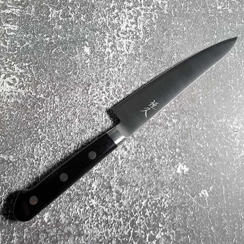 Tsunehisa SRS13 Polished / Western Handle 135mm Petty Tokushu Knife.