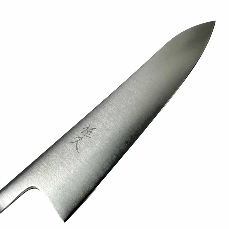 Tsunehisa Stainless Clad Aogami Super polished 240mm Gyuto No Handle - Tokushu Knife