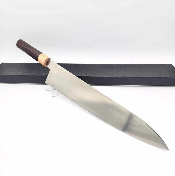 TSUNEHISA VG1 Migaki Gyuto 300mm Rosewood Wa Handle Tokushu Knife.