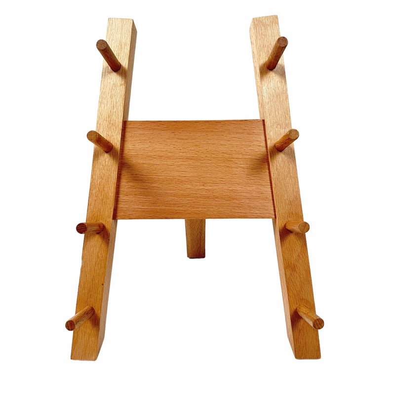 Wood Knife Stand Display for 4 Knives - Tokushu Knife