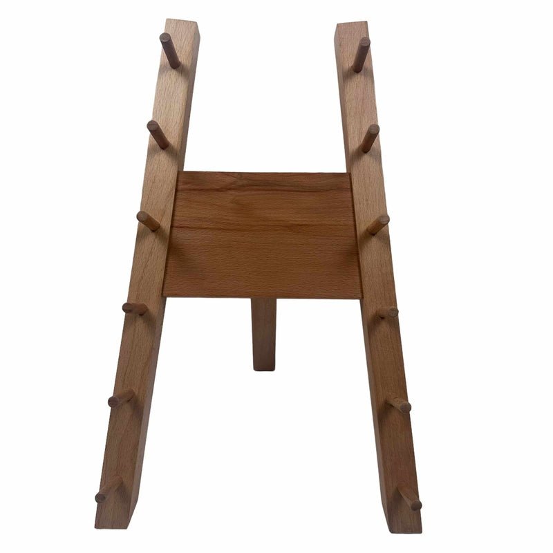 Wood Knife Stand Display for 6 Knives - Tokushu Knife