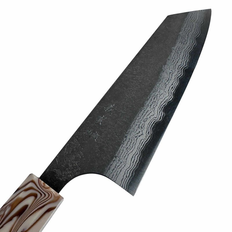YOSHIMI KATO Kurouchi Aogami Super Bunka 175mm - Tokushu Knife